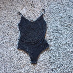 American eagle cross back bodysuit